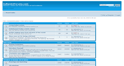Desktop Screenshot of indianartforums.com